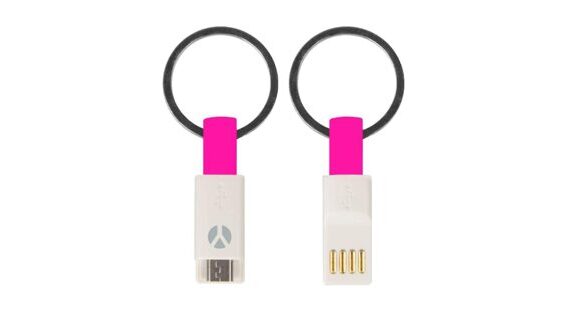Bonsai - Lade-und Sync-Kabel Micro USB Schlüsselanhänger