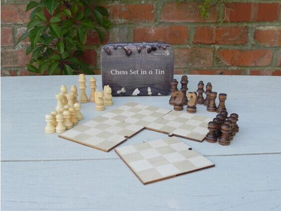 Geschenkbox - Schach Set