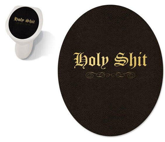 Klodeckelaufkleber - Toilet Sticker Holy Shit