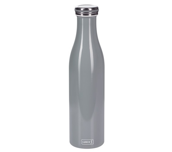 Isolier-Flasche Edelstahl 0.75 l in Pearl Grey