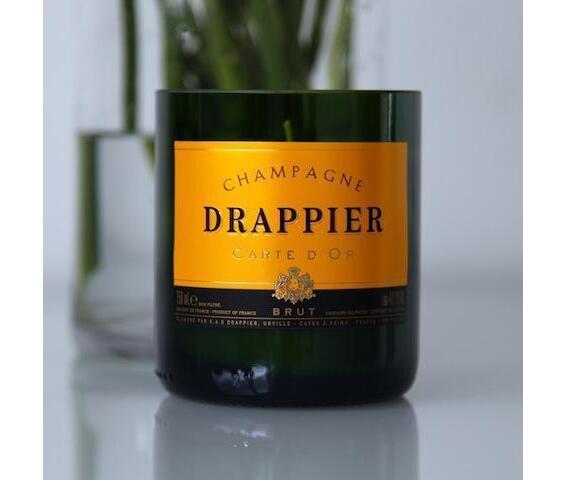 Scented candle Champagne Drappier Carte d`Or Candle