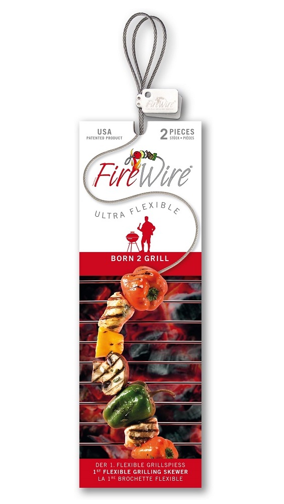 FireWire - The flexible barbecue skewer