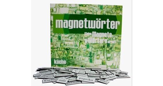 Magnetic words kitchen