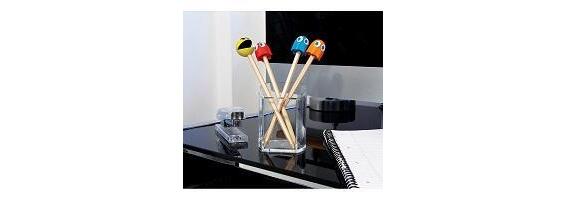 Pac Man Pencil Toppers