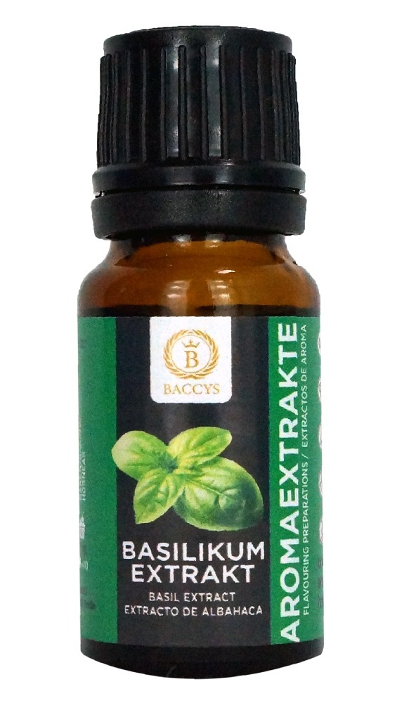 Natürliches Aroma - Basilikum - 10 ml