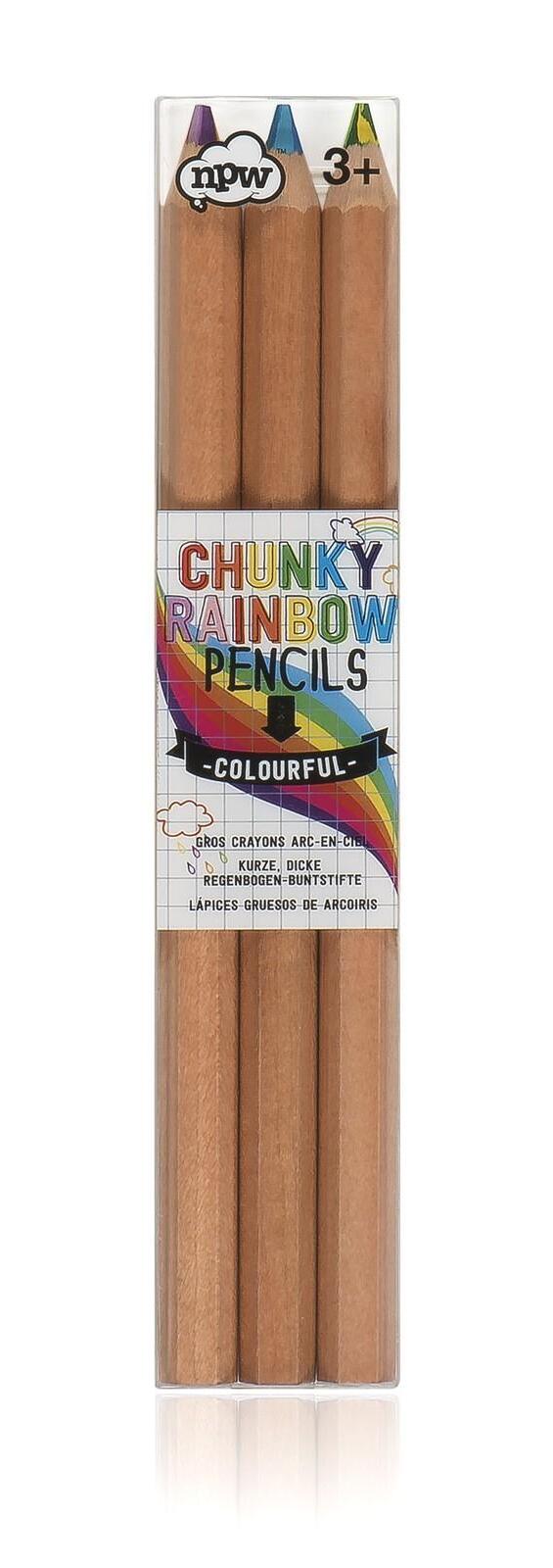 Rainbow crayons