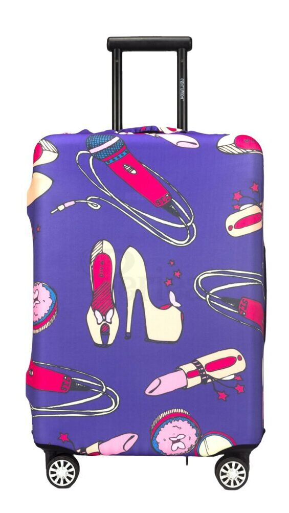 Suitcase cover Diva medium (55-60 cm)