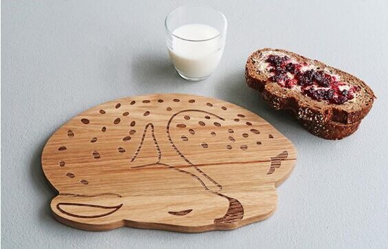 Wooden Plate - Breakfast Board
