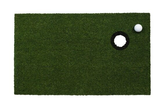 Hole in One foot mat coconut with ball on top