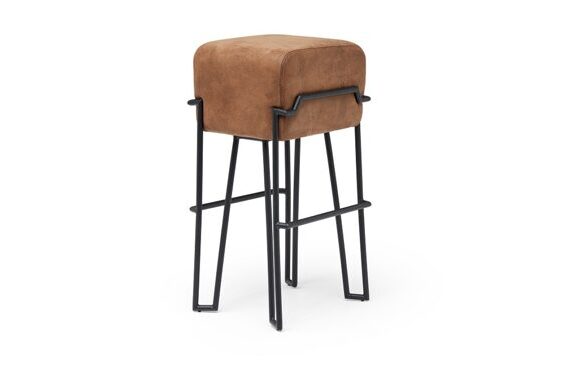 Bar stool Bokk leather - Puik Art