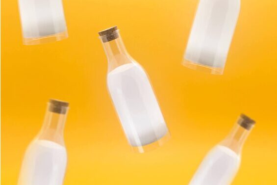Milk Bottle Light - Tischlampe
