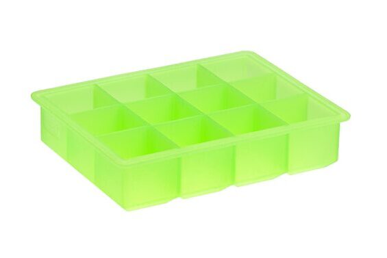 Ice cube maker cube Whisky neon green