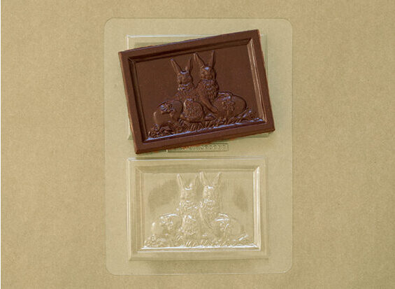 Chocolate mould Easter bar