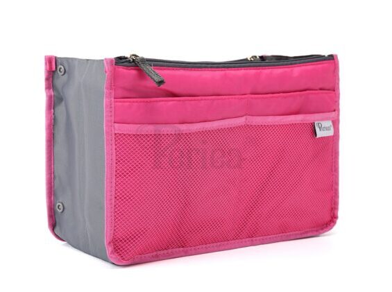 Bag in Bag Pink mit Netz Grösse L