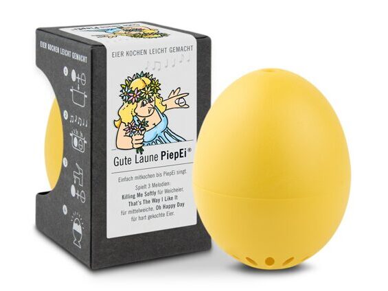PiepEi Gute Laune Gelb - Egg timer to cook with