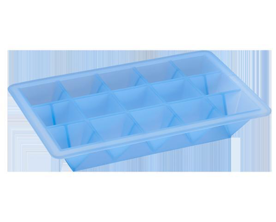 Ice cube maker pyramid 3,2x3,2x3cm ice blue