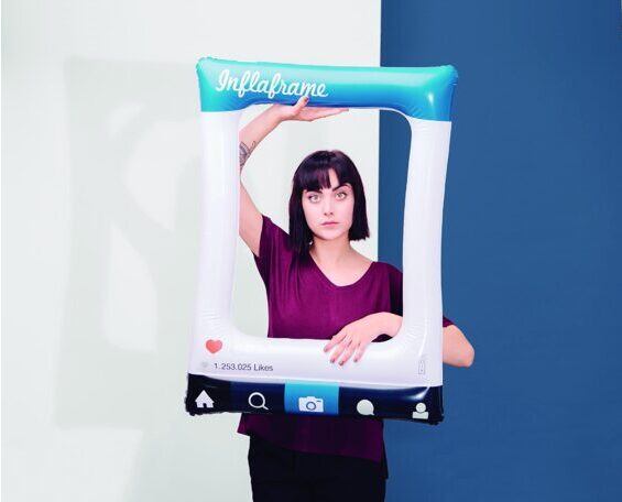 Infraframe - inflatable picture frame