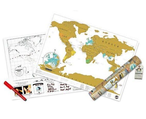 Travel Scratch Map - Travel Map