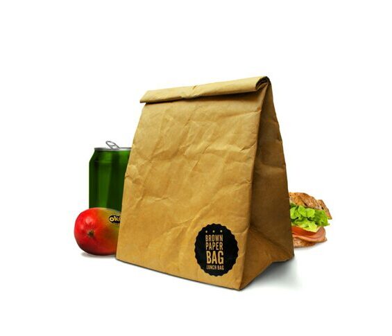 Brown Paper Bag - Lunch Bag