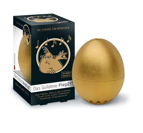 PiepEi GOLD - Egg timer for cooking with the egg