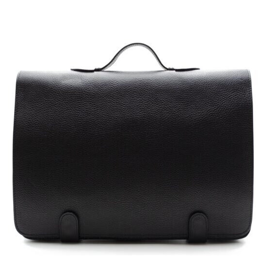 Briefcase flap black