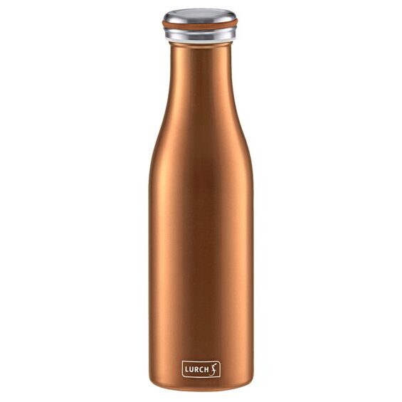 Isolier-Flasche Edelstahl 0.5l in Bronze