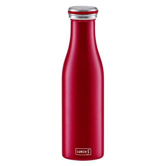 Insulating bottle stainless steel 0.5l in Bordeaux
