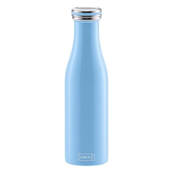 Isolier-Flasche Edelstahl 0.5l Light Blue