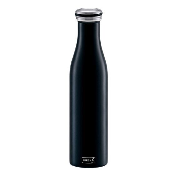Insulating bottle stainless steel 0.75 l in matt black