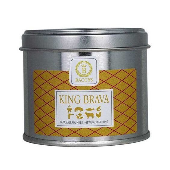 Spice mixture King Brava aroma tin à 85g