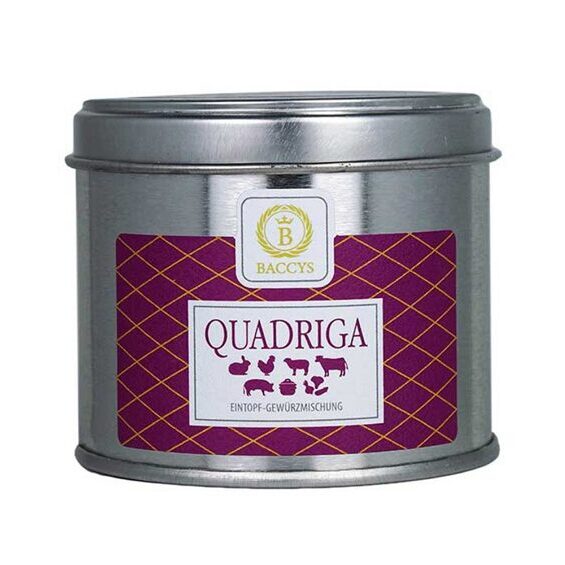 Spice mixture Quadriga aroma tin à 85g