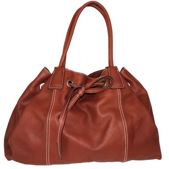 Natural Beauty Shopper in brown