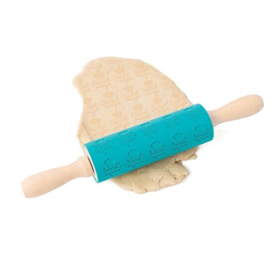 Message Rolling Pin - Dough roll with slogan