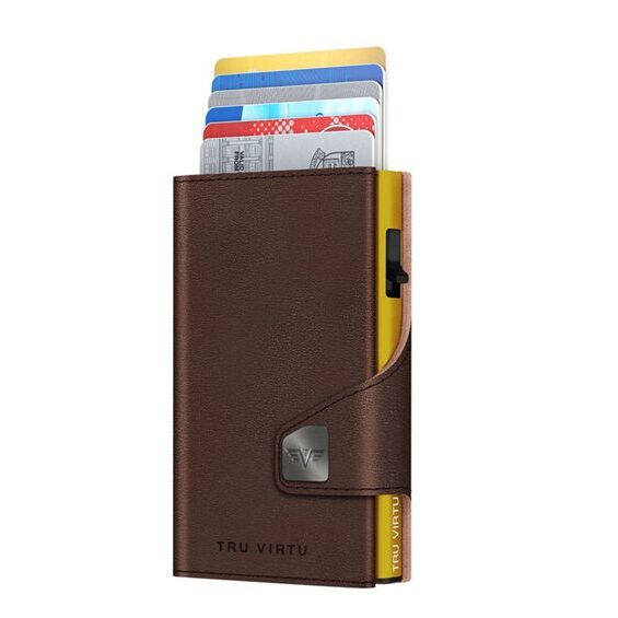 Wallet Click & Slide Wallet Florence Chocolate/Gold