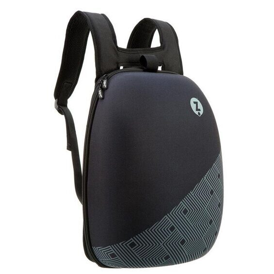 Shell Backpack Black Pattern