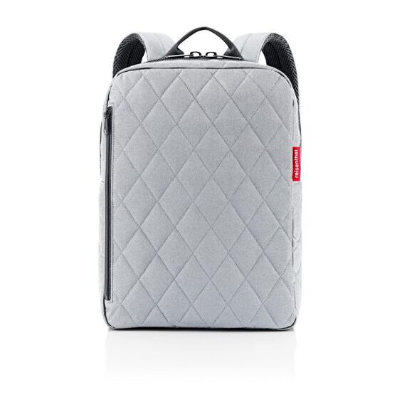 Classic Backpack M, Rhombus Light Grey