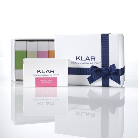 Klar's gift set care soaps