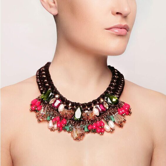 Necklace Filini Collection Marika Red