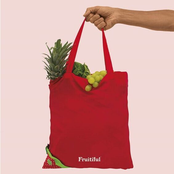 Fruitful Strawbery - Sac à provisions Fraise