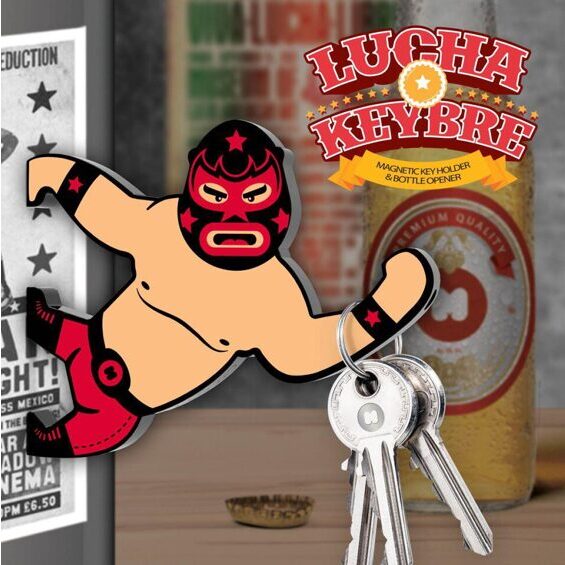 Lucha Key-bre key holder + bottle opener