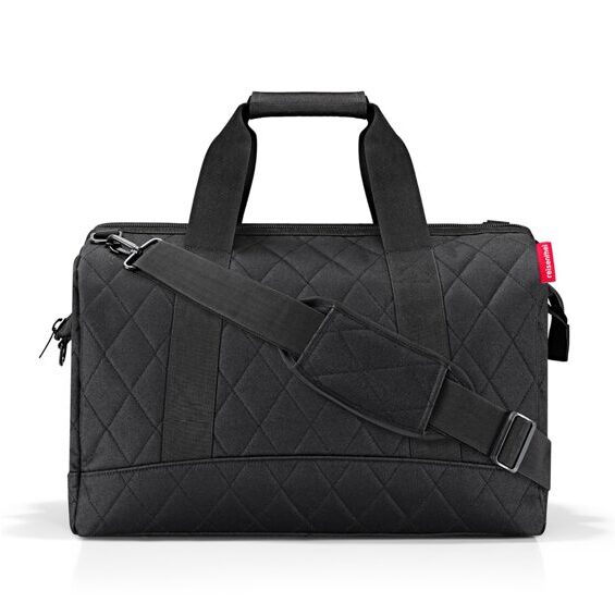 Allrounder L - Travel bag, Rhombus Black
