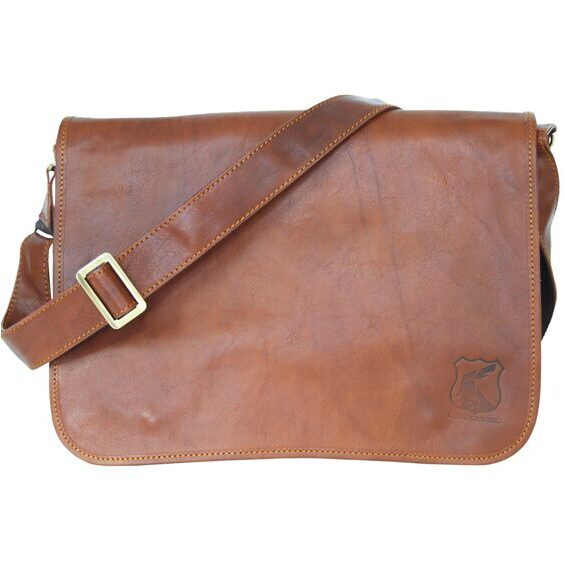 Dynamo briefcase in brown