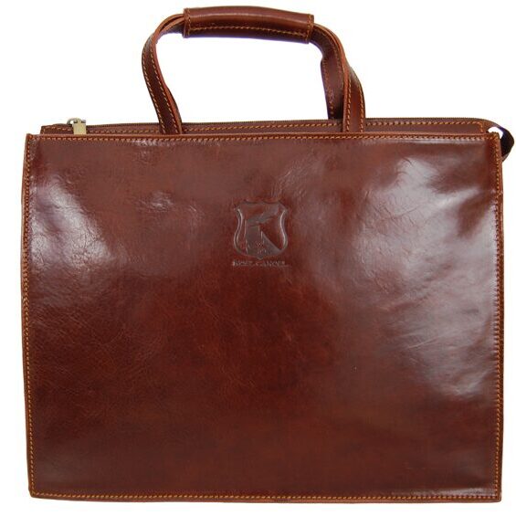 Caesar briefcase in brown