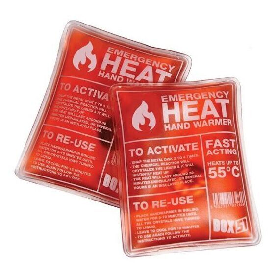 Emergency heat hand warmers - Hand warmer