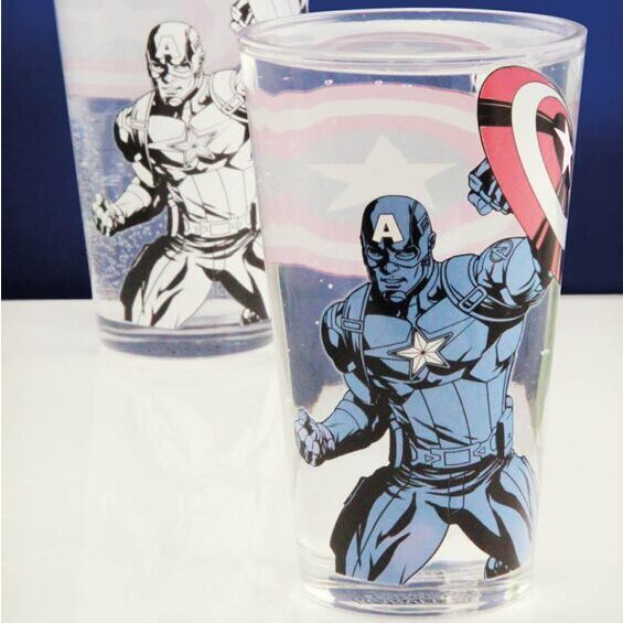 Captain America Glass