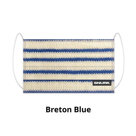 Gesichtsmaske SNURK Modell Breton Blue