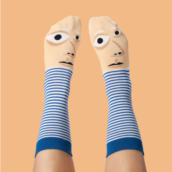 Chatty Feet motif socks - Feetasso