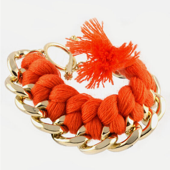 Bracelet Filini Collection Phyllis Orange