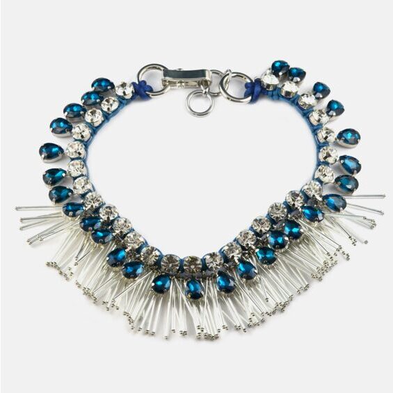 Halskette Filini Collection Greta Blau
