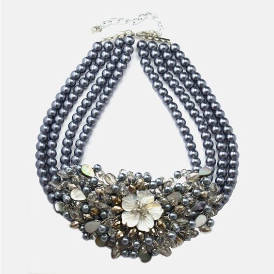 Necklace Filini Collection Audrey Grey